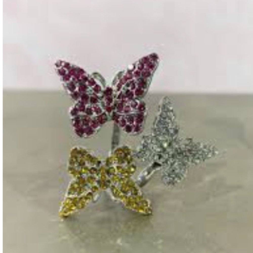 LOOKING FOR Hadassa Ring - orange, pink, white